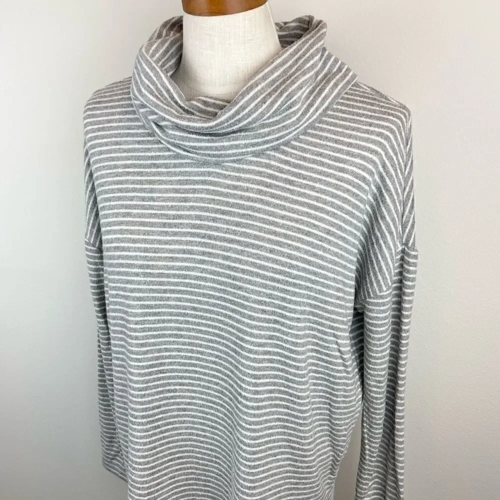 Lou & Grey Brushed Cowl Neck Sweater